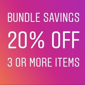 Bundle 3 or more items